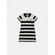 ASPRON STRIPED POLO DRESS L / Pre-Owned